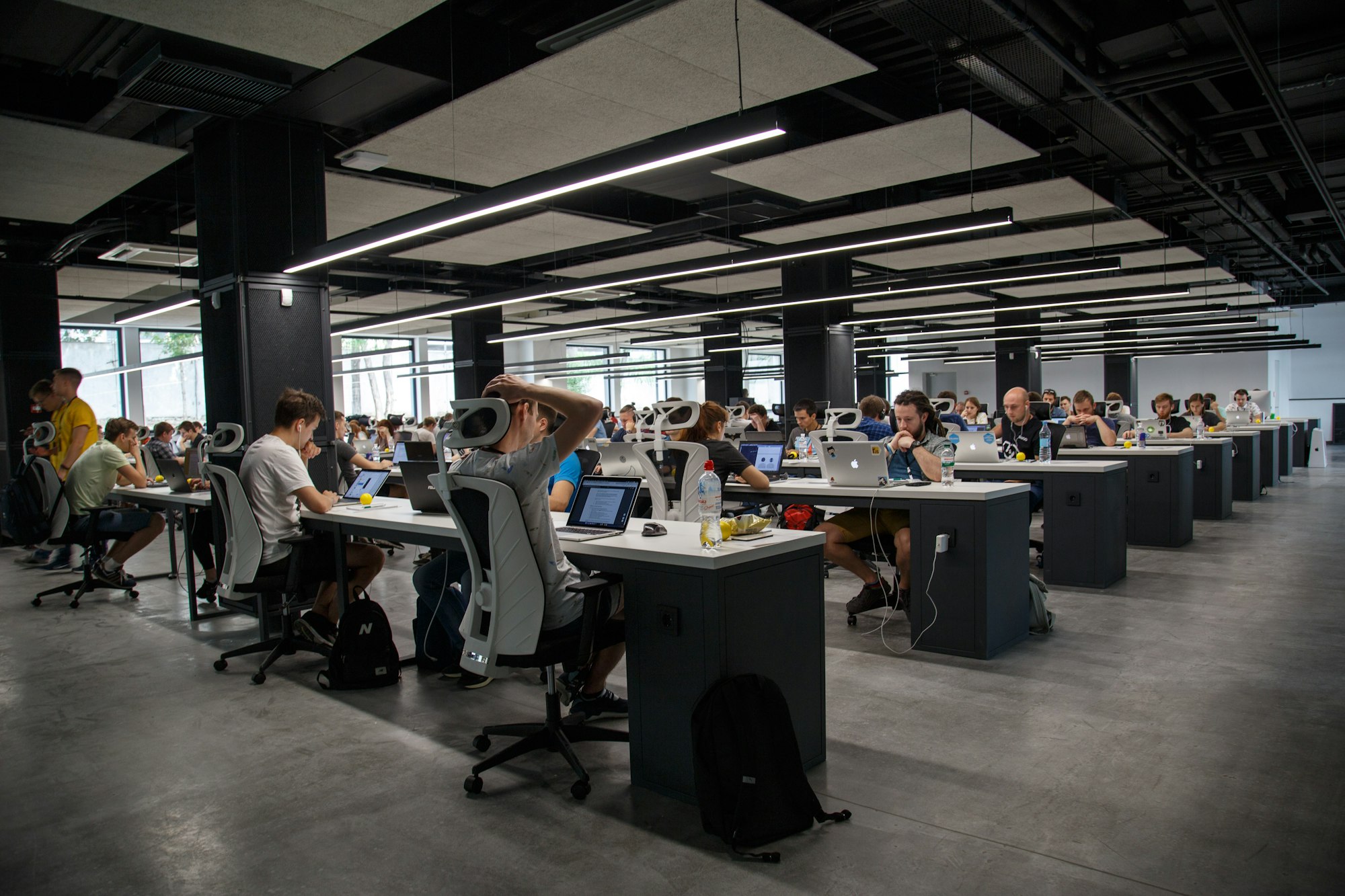 Office at night